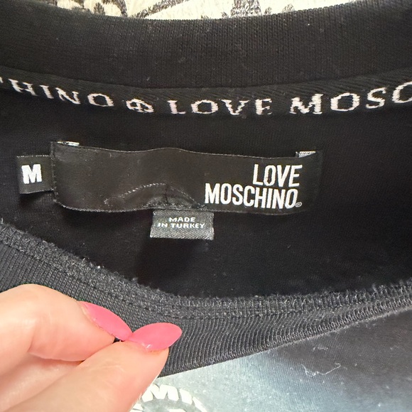 LOVE MOSCHINO - Milano Black Tee - Picture 4 of 5